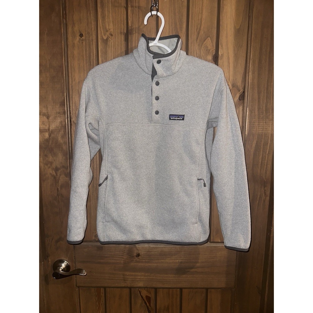Patagonia Better Sweater Marsupial Fleece Pullover Jacket Womens XS• MINT